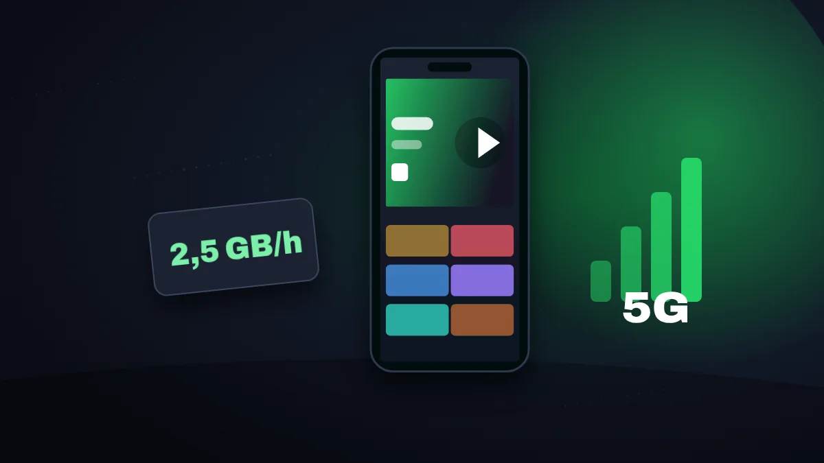 Ilustração: IPTV no 4G e 5G